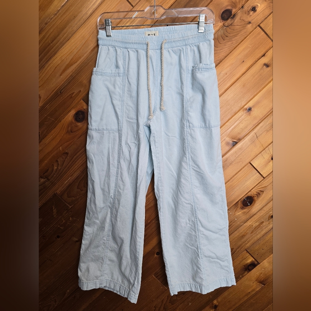 Pact Light Blue Wide Leg Lounge Pants